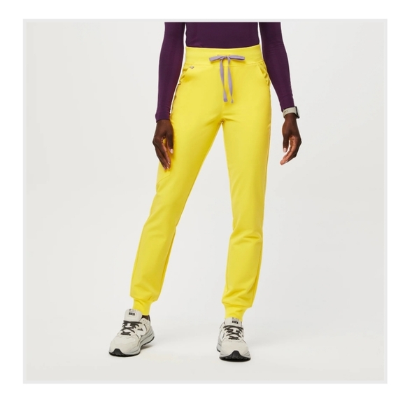 Figs Pants & Jumpsuits Figs Scrub Lifesaver Yellow Poshmark